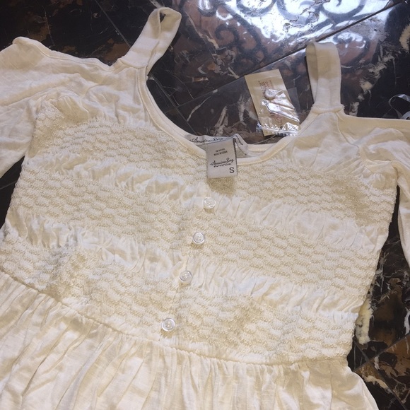 American Rag Cream Cold Shoulder - Picture 4 of 8